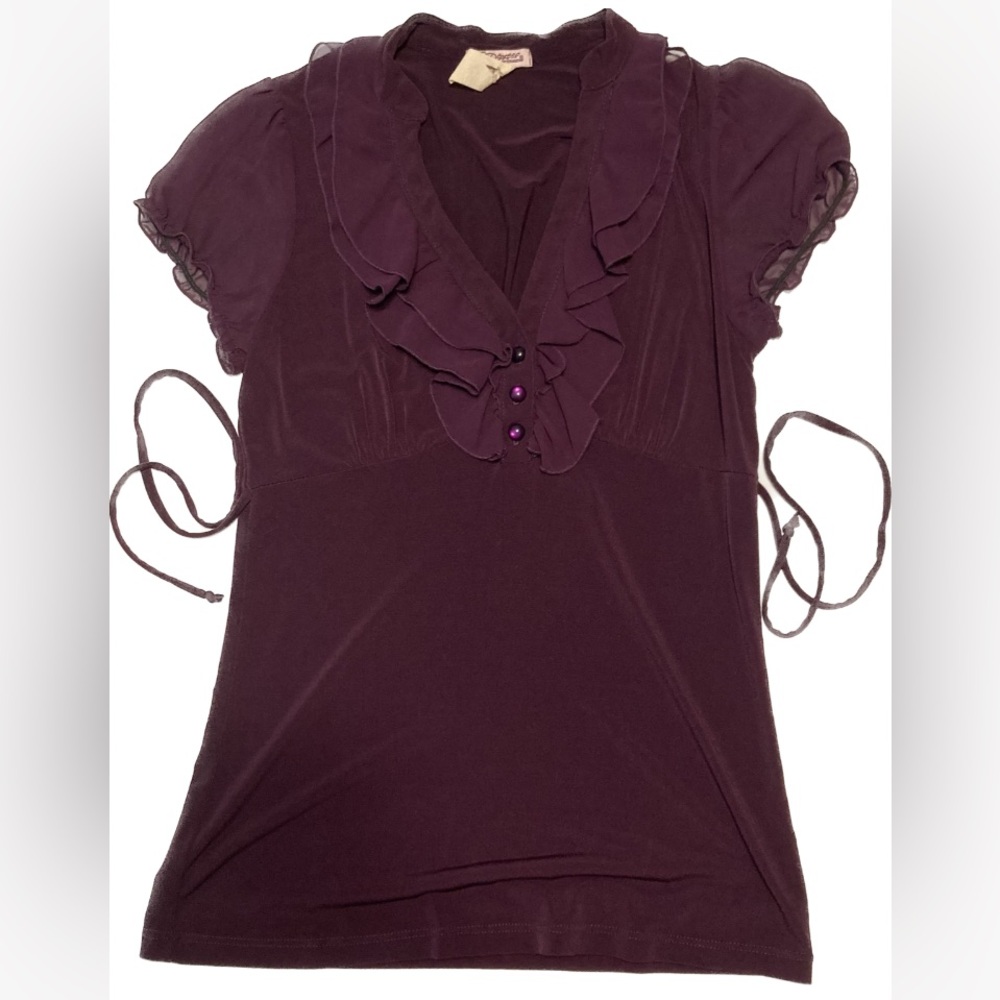 Six Degrees of Separation Women's Purple Top Size Medium